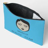 Sapphire Glam アクセサリーポーチ (見開き)