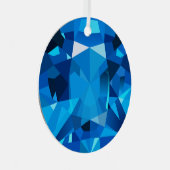 Sapphire Ornament メタルオーナメント (正面右)