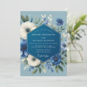 Sapphire Poetic Bloom Wedding 招待状 (スタンド正面)