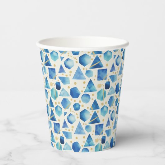 Sapphire Prism Mosaic 紙コップ (裏面)