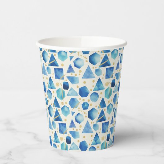 Sapphire Prism Mosaic 紙コップ (左)