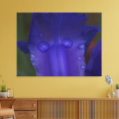 Sapphire Serenity キャンバスプリント (インサイチュ (リビング))