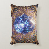 Sapphire – The Stone of Truth and Wisdom´2 アクセントクッション (正面(垂直))