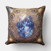 Sapphire – The Stone of Truth and Wisdom´2 クッション (正面)