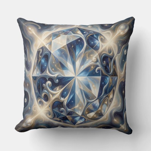 Sapphire – The Stone of Truth and Wisdom´3 クッション (正面)