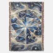 Sapphire – The Stone of Truth and Wisdom´3 スローブランケット (正面縦)