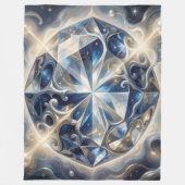 Sapphire – The Stone of Truth and Wisdom´3 フリースブランケット (正面)