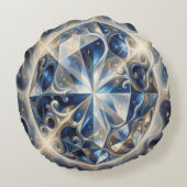 Sapphire – The Stone of Truth and Wisdom´3 ラウンドクッション (裏面)