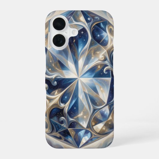 Sapphire – The Stone of Truth and Wisdom´3 iPhone 16ケース (裏面)