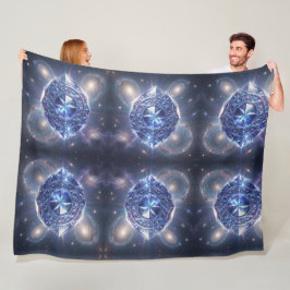 Sapphire – The Stone of Truth and Wisdom´4 フリースブランケット