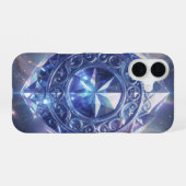 Sapphire – The Stone of Truth and Wisdom´4 iPhone 16ケース (裏面横)