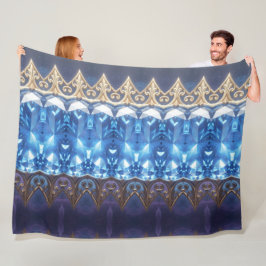 Sapphire – The Stone of Truth and Wisdom´5 フリースブランケット