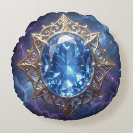 Sapphire – The Stone of Truth and Wisdom´5 ラウンドクッション