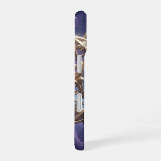 Sapphire – The Stone of Truth and Wisdom´5 iPhone 16ケース (右側面)