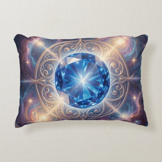 Sapphire – The Stone of Truth and Wisdom´6 アクセントクッション (正面)