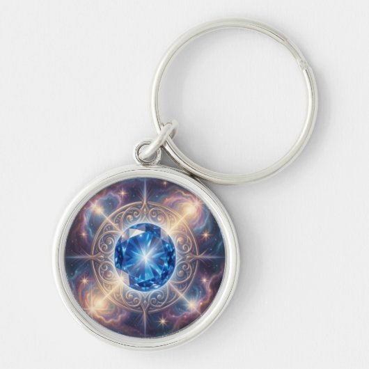 Sapphire – The Stone of Truth and Wisdom´6 キーホルダー (正面)