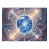 Sapphire – The Stone of Truth and Wisdom´6 テーブルクロス (正面(横))