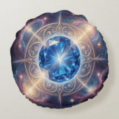 Sapphire – The Stone of Truth and Wisdom´6 ラウンドクッション (裏面)