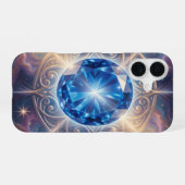 Sapphire – The Stone of Truth and Wisdom´6 iPhone 16ケース (裏面横)