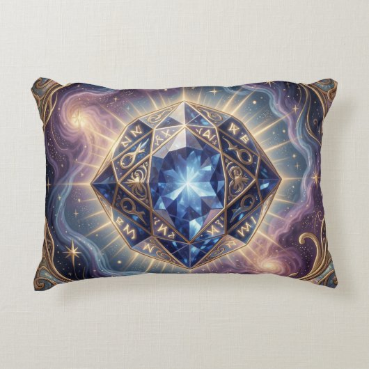 Sapphire – The Stone of Truth and Wisdom´7 アクセントクッション (正面)