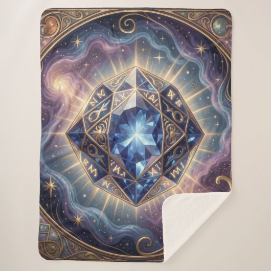 Sapphire – The Stone of Truth and Wisdom´7 シェルパブランケット (正面)