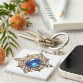 Sapphire – The Stone of Truth and Wisdom´8 キーホルダー (正面右)