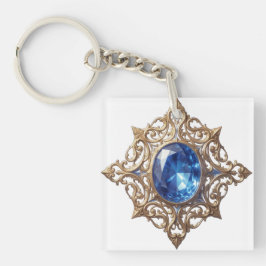 Sapphire – The Stone of Truth and Wisdom´8 キーホルダー