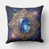 Sapphire – The Stone of Truth and Wisdom´8 クッション (裏面)