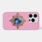 Sapphire – The Stone of Truth and Wisdom´8 iPhoneケース (裏面横)