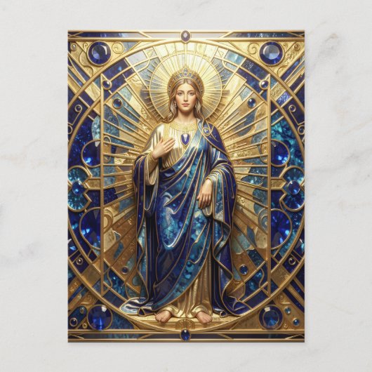 Sapphire – The Stone of Truth and Wisdom´9 ポストカード (正面)