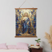 Sapphire – The Stone of Truth and Wisdom´9 吊り下げ型タペストリー (寝室)