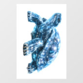 Sapphire tortoise window sticker ウィンドウサイン (シート)