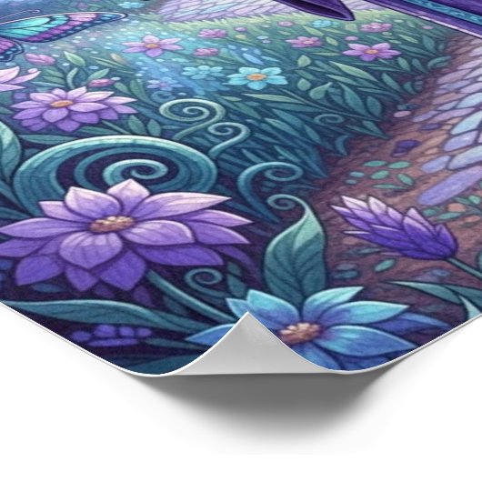 SapphireButterFly2 ポスター (角)