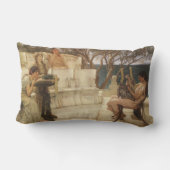 SapphoとAlcaeusによるSir Lawrence Alma Tedamo ランバークッション (裏面)