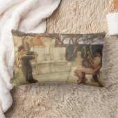 SapphoとAlcaeusによるSir Lawrence Alma Tedamo ランバークッション (ブランケット)