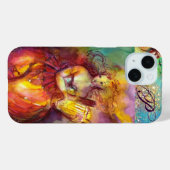 SAPPHO,ダンス,音楽と詩のモノグラム Case-Mate iPhoneケース (裏面 (横))