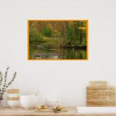 Sapsucker Woodsの池 ポスター (キッチン)