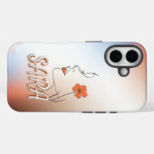 Saraカスタムを芸術的使った電話ケースデザイン Case-Mate iPhoneケース (裏面 (横))