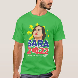 Sara All副社長2022 Duterte Inday副社長 Tシャツ