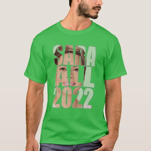Sara All BBM 2022 Bongbong Marcos Inday Duterte Pr Tシャツ (正面)