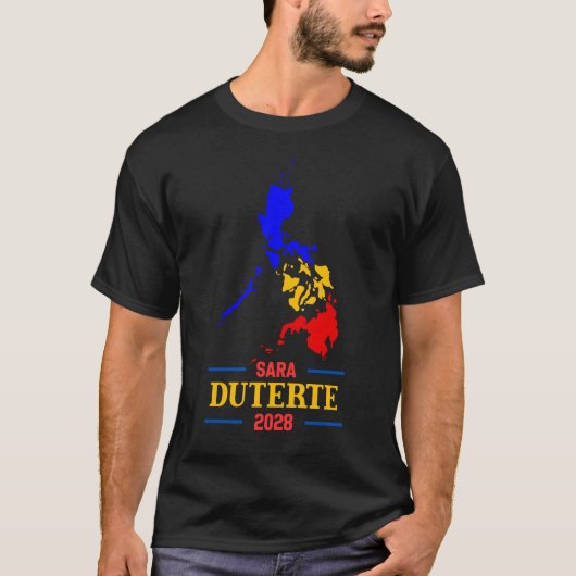 Sara Duterte 2028 Tee Indayプレジデントシャツ Tシャツ (正面)
