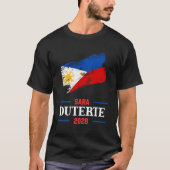 Sara Duterte For President 2028 Inday Shirt Tシャツ (正面)