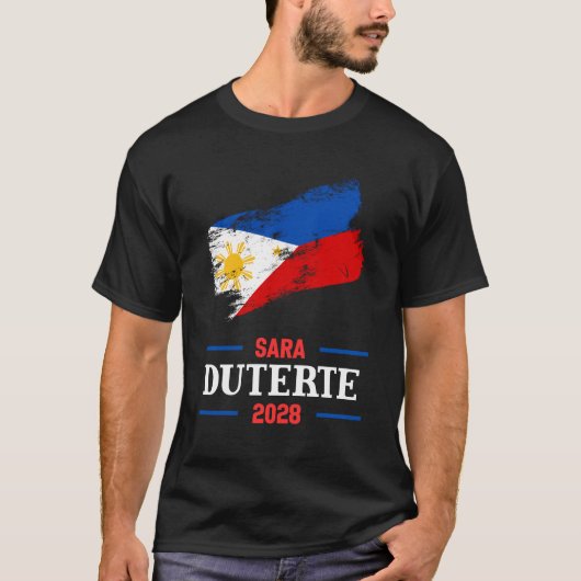 Sara Duterte For President 2028 Inday Shirt Tシャツ (正面)