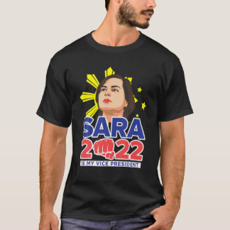 Sara Vice President 2022 Duterte All VP Inday Tシャツ