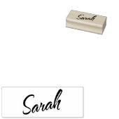 Sarahの署名 ラバースタンプ (押印)