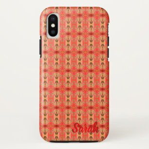 SarahまたはYouのデザイナーセルケース iPhone XSケース