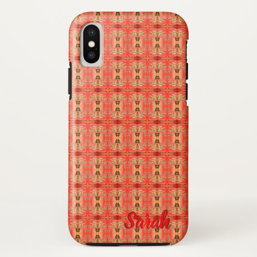 SarahまたはYouのデザイナーセルケース Case-Mate iPhoneケース (裏面)