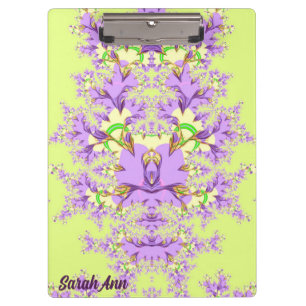 SARAH ANN to Mauve、Yellow、Greenフローラ クリップボード