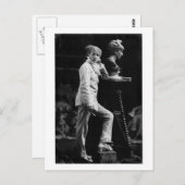 Sarah Bernhardtヴィンテージ写真 – 1876 ポストカード (正面/裏面)