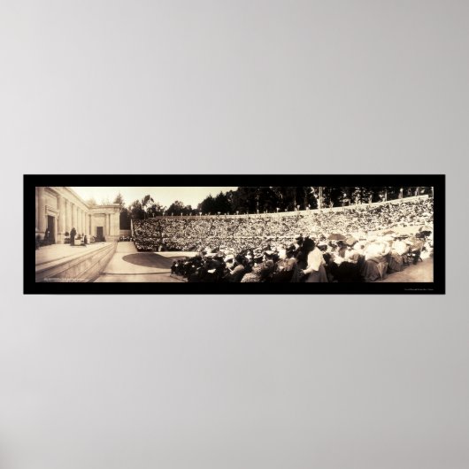 Sarah Bernhardt Phedre in Berkeley CA Photo 1906 ポスター (正面)